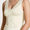 Toj Calida | Calida Sensual Secrets Alabaster Creme Tank Top Xxs-L