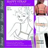 Underklader Braza | Braza Happy Strap 4-Pack Beige, Sort, Hvid, Clear