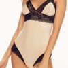 Underklader Caprice | Caprice Kitty Body S-L Beige