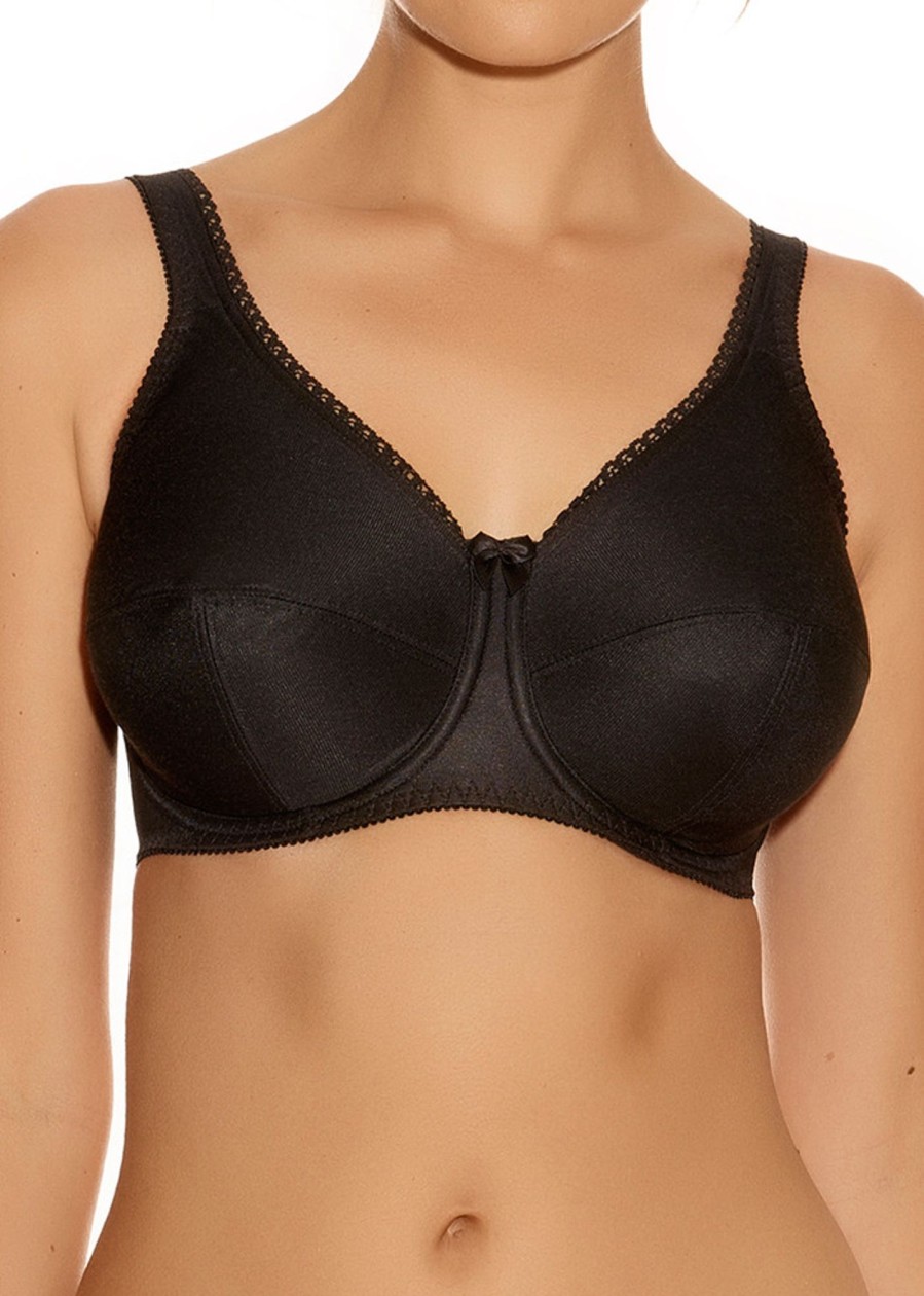 Underklader Fantasie | Fantasie Speciality Fuldskals Bh D-J Skal Sort