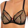 Underklader Freya | Freya Rose Blossom Black Plunge Bh D-K Kupa