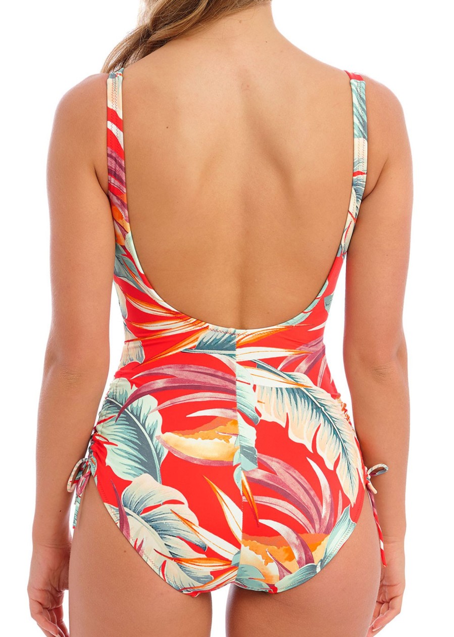 Badetoj Fantasie | Fantasie Swim Bamboo Grove Hot Chilli Justerbar Baddrakt D-M Kupa