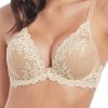 Underklader Wacoal | Wacoal Embrace Lace Plunge-Bh B-F Kupa Beige