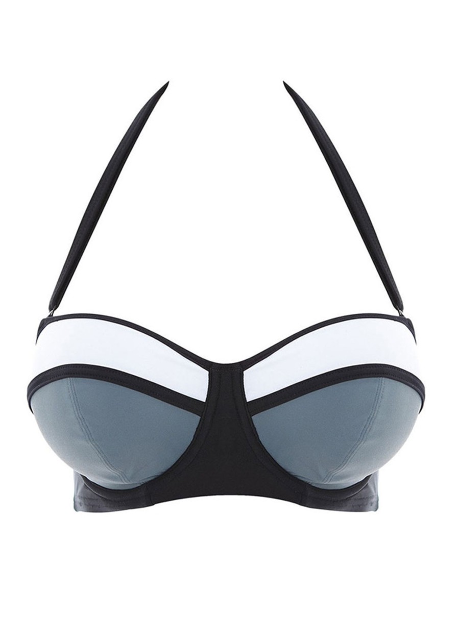 Badetoj Freya | Freya Swim Bondi Bandeau Bikini Top D-I Skal Sort