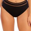 Badetoj Fantasie | Fantasie Swim East Hampton Black Bikiniunderdel Med Hog Midja S-Xxl