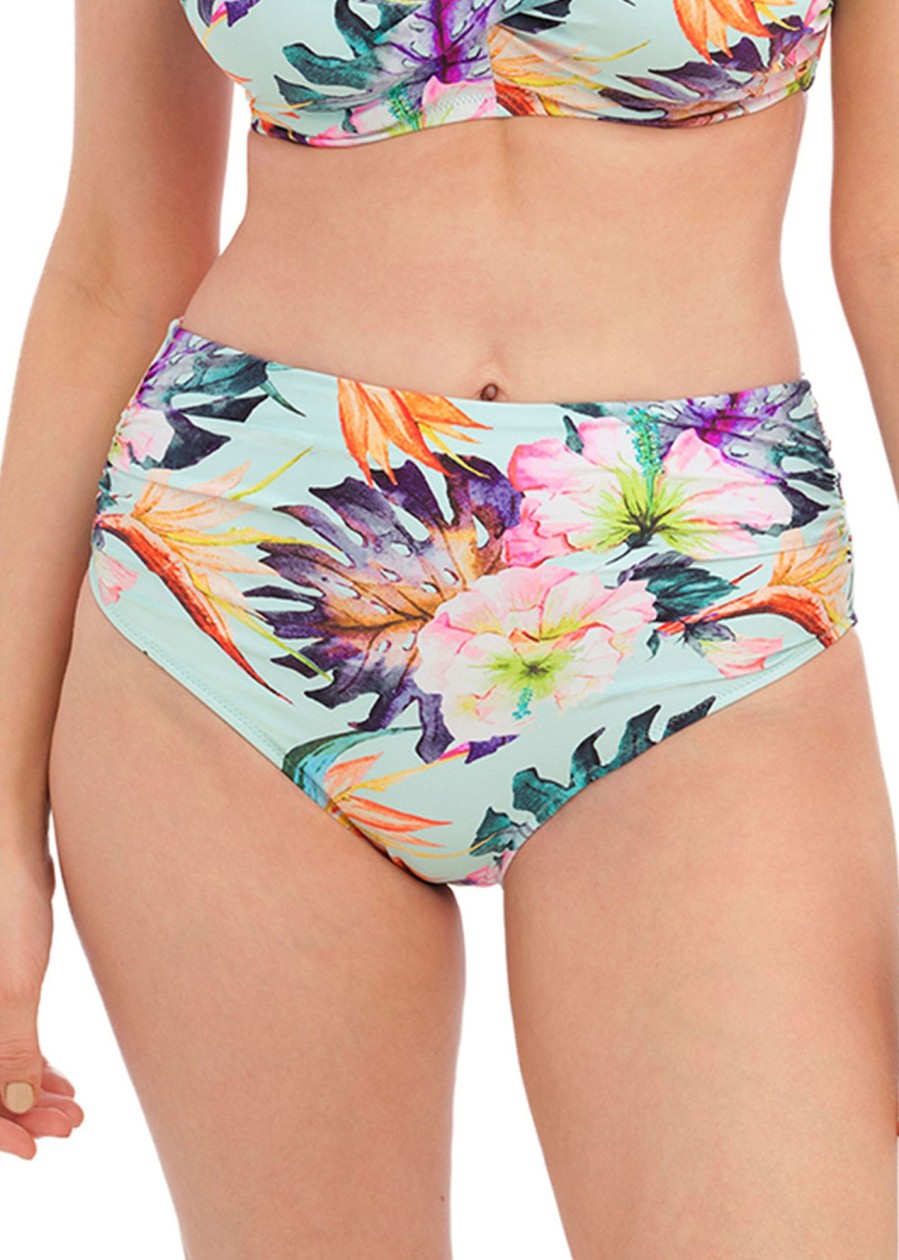 Badetoj Fantasie | Fantasie Swim Paradiso Bikiniunderdel Med Hog Midja S-Xxl Multi