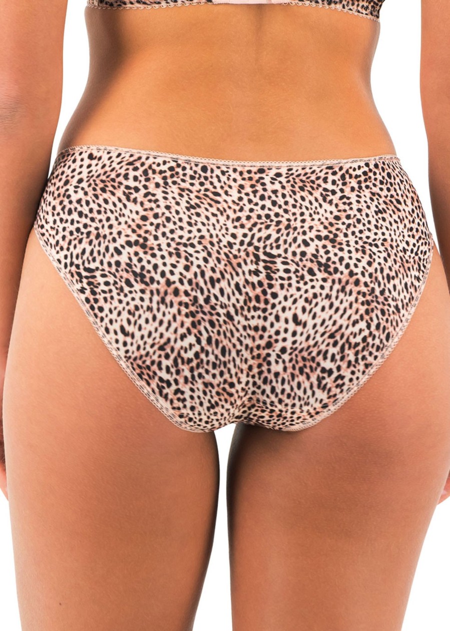 Underklader Fantasie | Fantasie Lindsey Leopard Brieftrosa Xs-Xxl