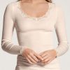 Toj Calida | Calida Richesse Long-Sleeve Top Xs-L Cream