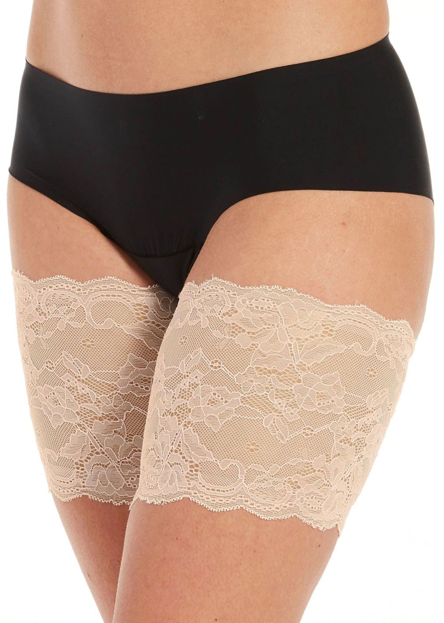 Underklader Magic | Magic Be Sweet To Your Legs Lace Bandelette S-4Xl Beige