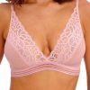 Underklader Wacoal | Wacoal Raffine Silver Pink Bralette S-Xl