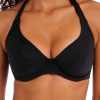 Badetoj Freya | Freya Swim Jewel Cove Plain Black Bikinioverdel Halterneck C-K-Kupa