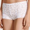 Underklader Calida | Calida Natural Comfort Lace White Hipstertrosa Xxs-M