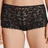 Underklader Calida | Calida Natural Comfort Lace Black Hipstertrosa Xxs-M