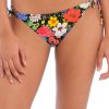 Badetoj Freya | Freya Swim Floral Haze Bikiniunderdel Med Sidknytning Xs-Xl Multi