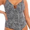 Badetoj Elomi | Elomi Swim Pebble Cove Black Baddrakt G-L Kupa