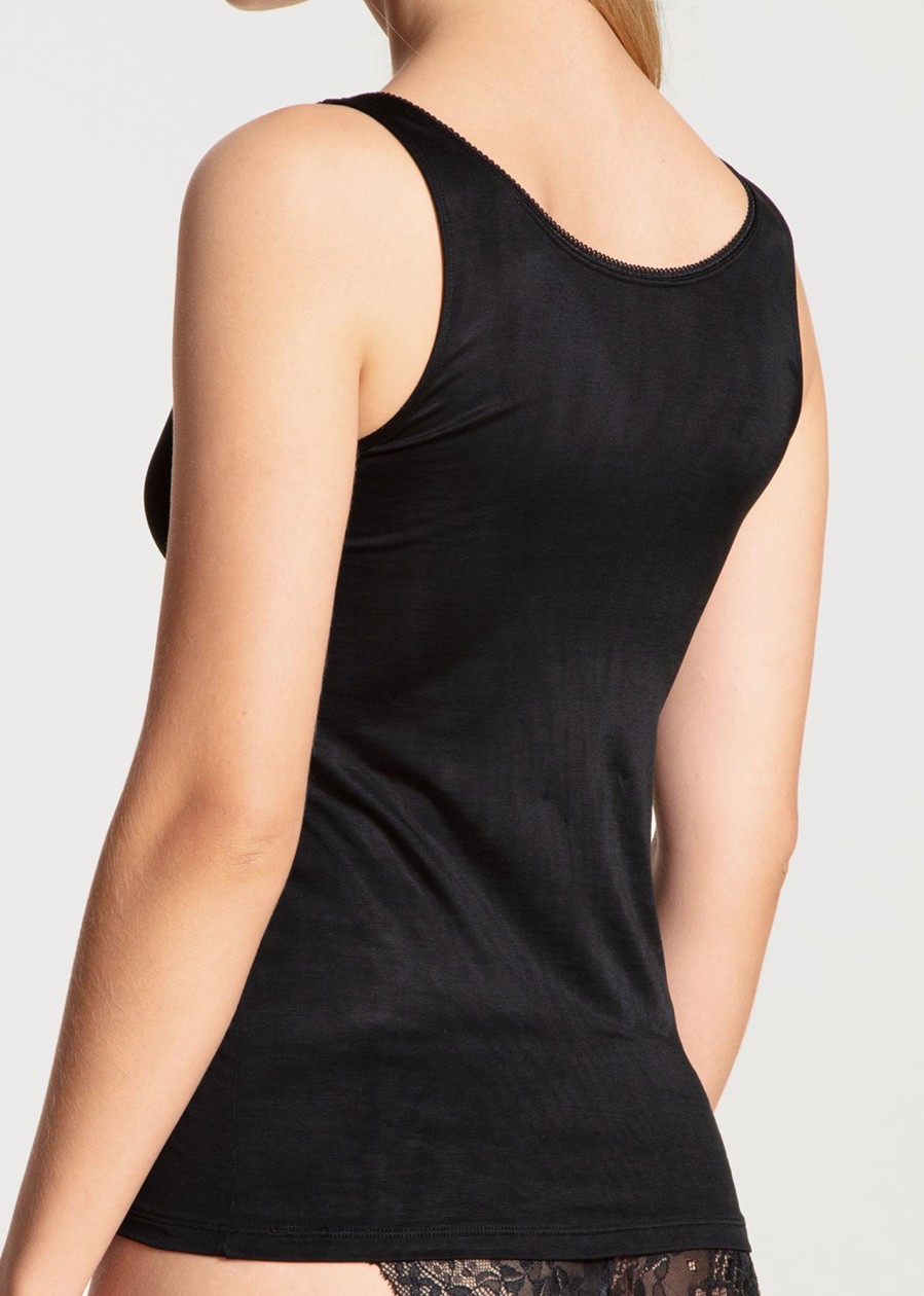 Toj Calida | Calida Sensual Secrets Black Tank Top Xxs-L