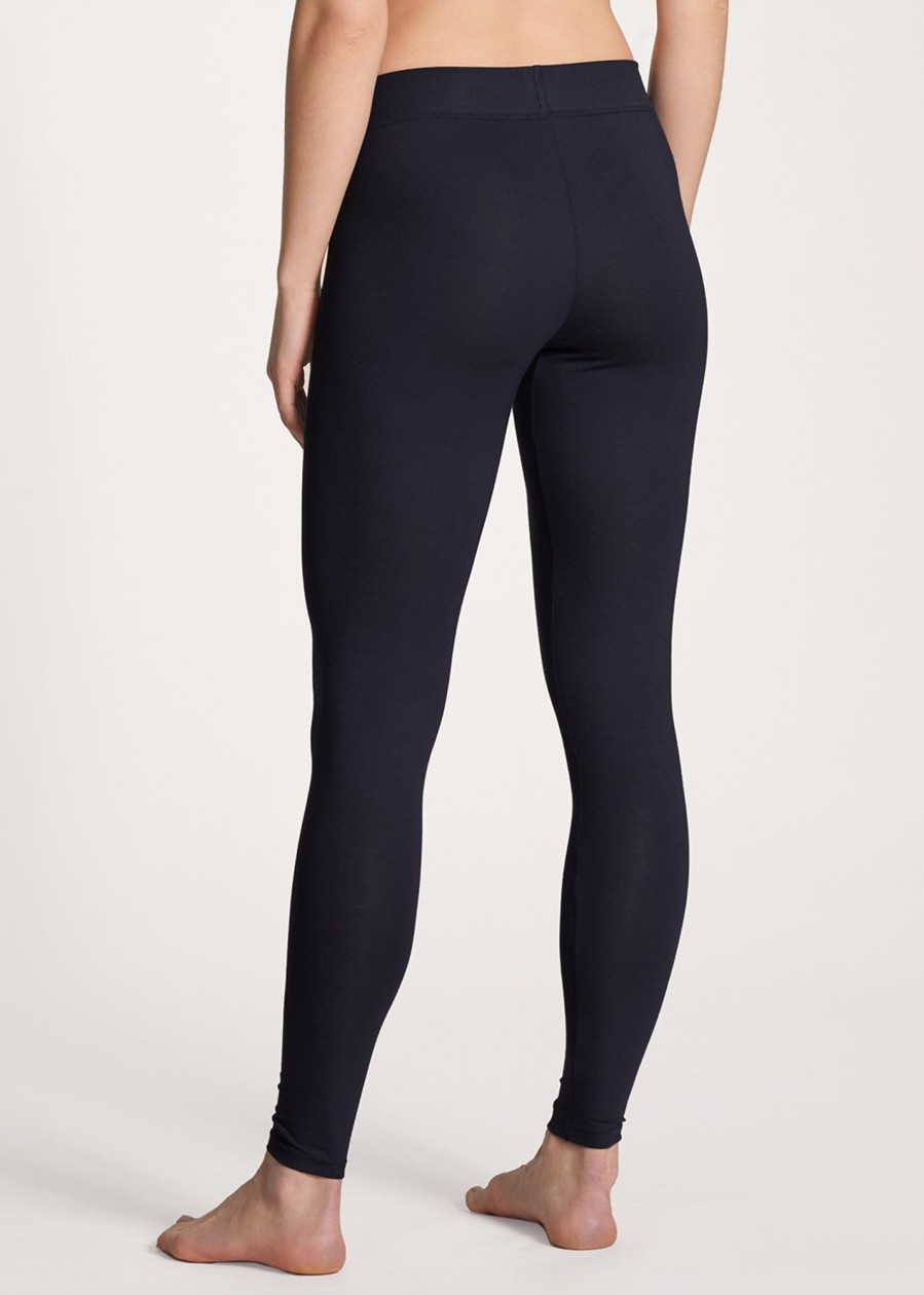 Toj Calida | Calida Elastic Dark Lapis Blue Leggings Xs-L