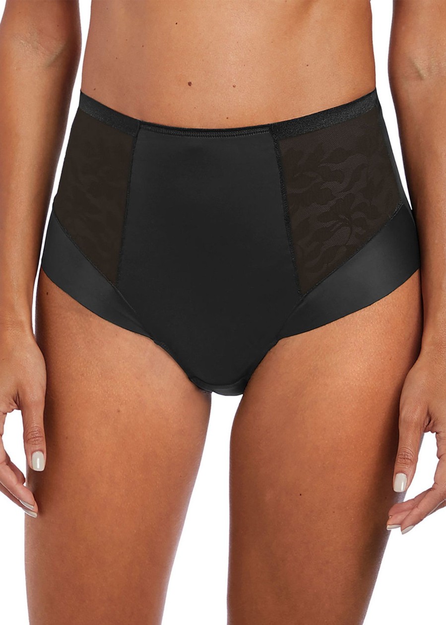 Underklader Fantasie | Fantasie Illusion Brieftrosa Med Hog Midja Xs-Xxl Svart