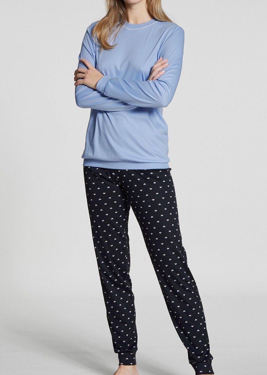 Nat Calida | Calida Night Lovers Dark Lapis Blue Pyjamas Xxs-L