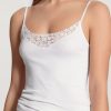 Toj Calida | Calida Feminin Sense Spaghetti Top Xs-Xl Hvid