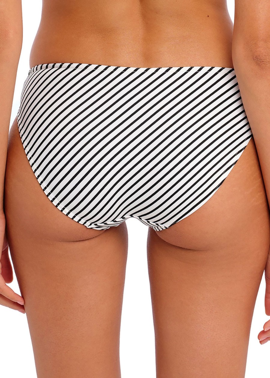 Badetoj Freya | Freya Swim Jewel Cove Stripe Black Bikiniunderdel Brief Xs-Xxl