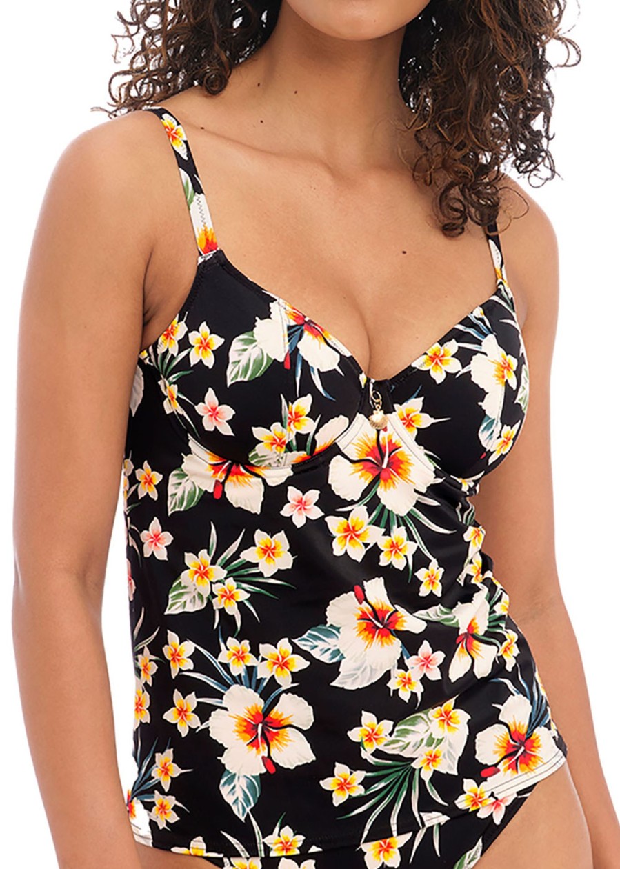 Badetoj Freya | Freya Swim Havana Sunrise Plunge Tankini D-L Kupa Multi